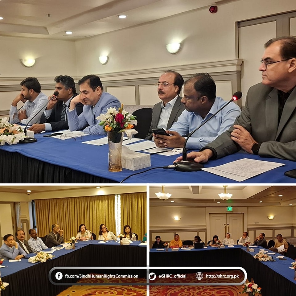 SHRC Chairperson attends UNFPA Session on GBV Framework in Sindh