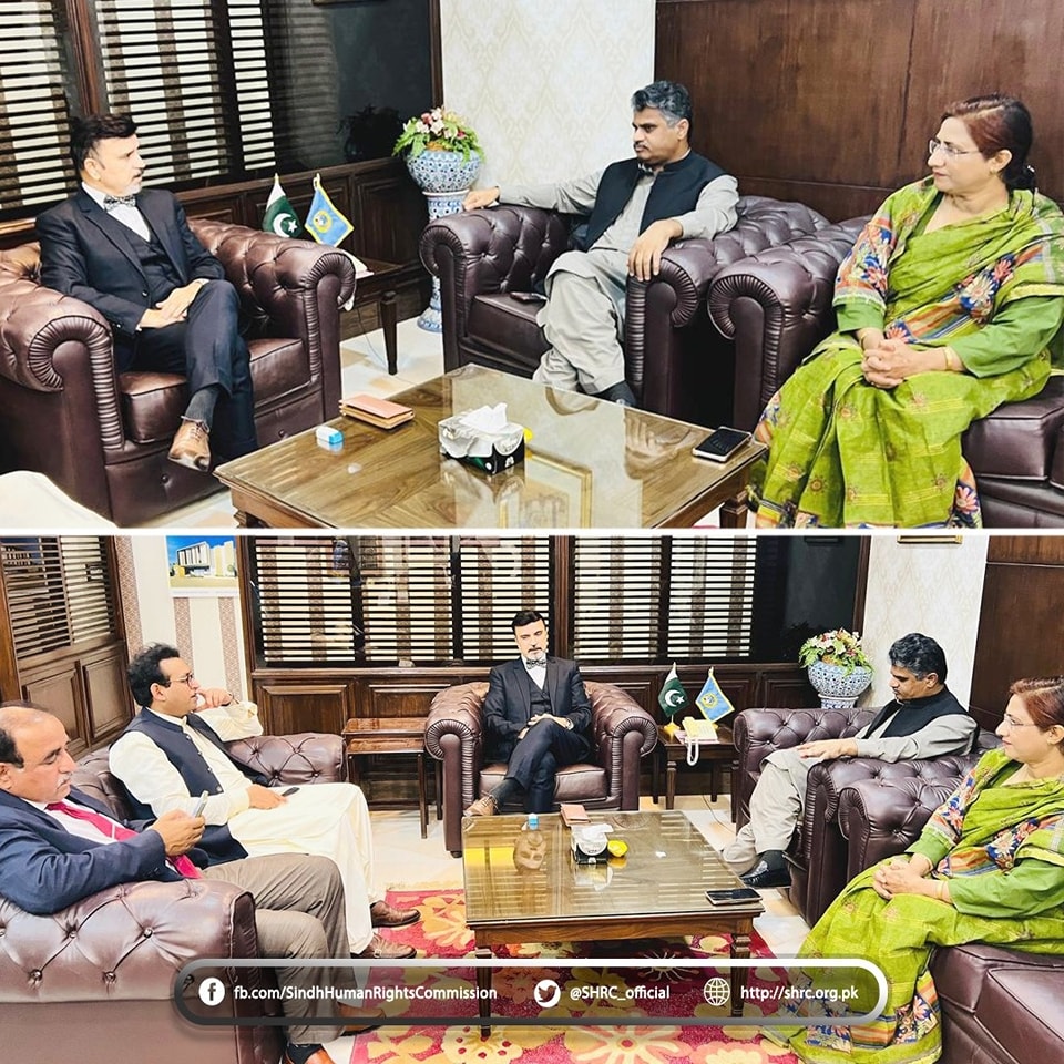 SHRC Chairperson Meets SALU VC to Discuss Business & Human Rights Education