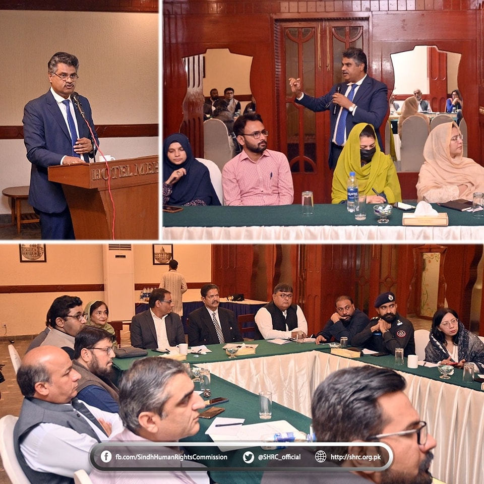 SHRC Chairperson attends Consultative Session on Child Rights in Pakistan