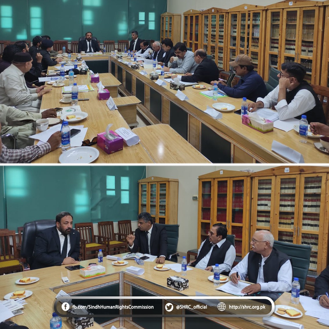 Criminal Justice Coordination Committee Meeting in Shikarpur