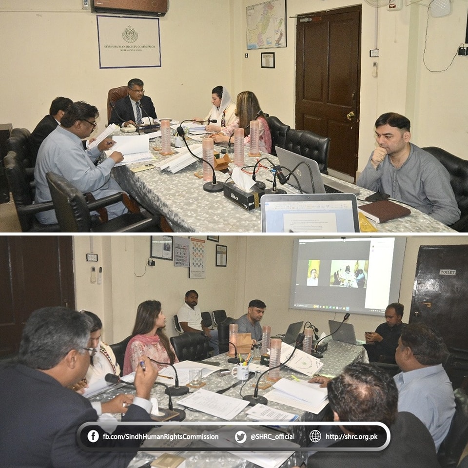 SHRC Board Meeting Focuses on Strengthening Human Rights Framework in Sindh