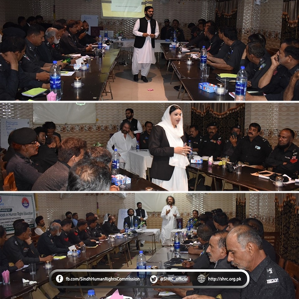 SHRC Trains Jacobabad Police on Human Rights Laws for Women and Children