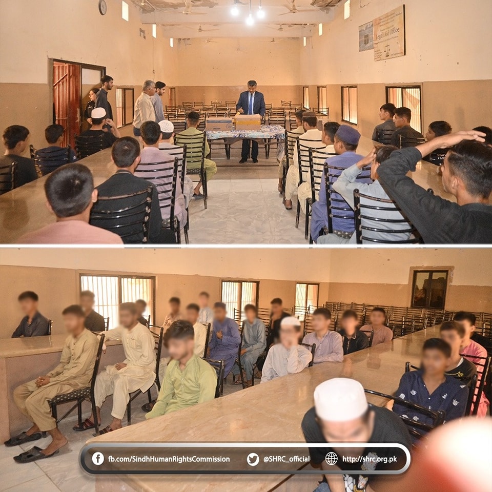SHRC Â team Visits Children & Womenâ€™s Jail, Karachi.