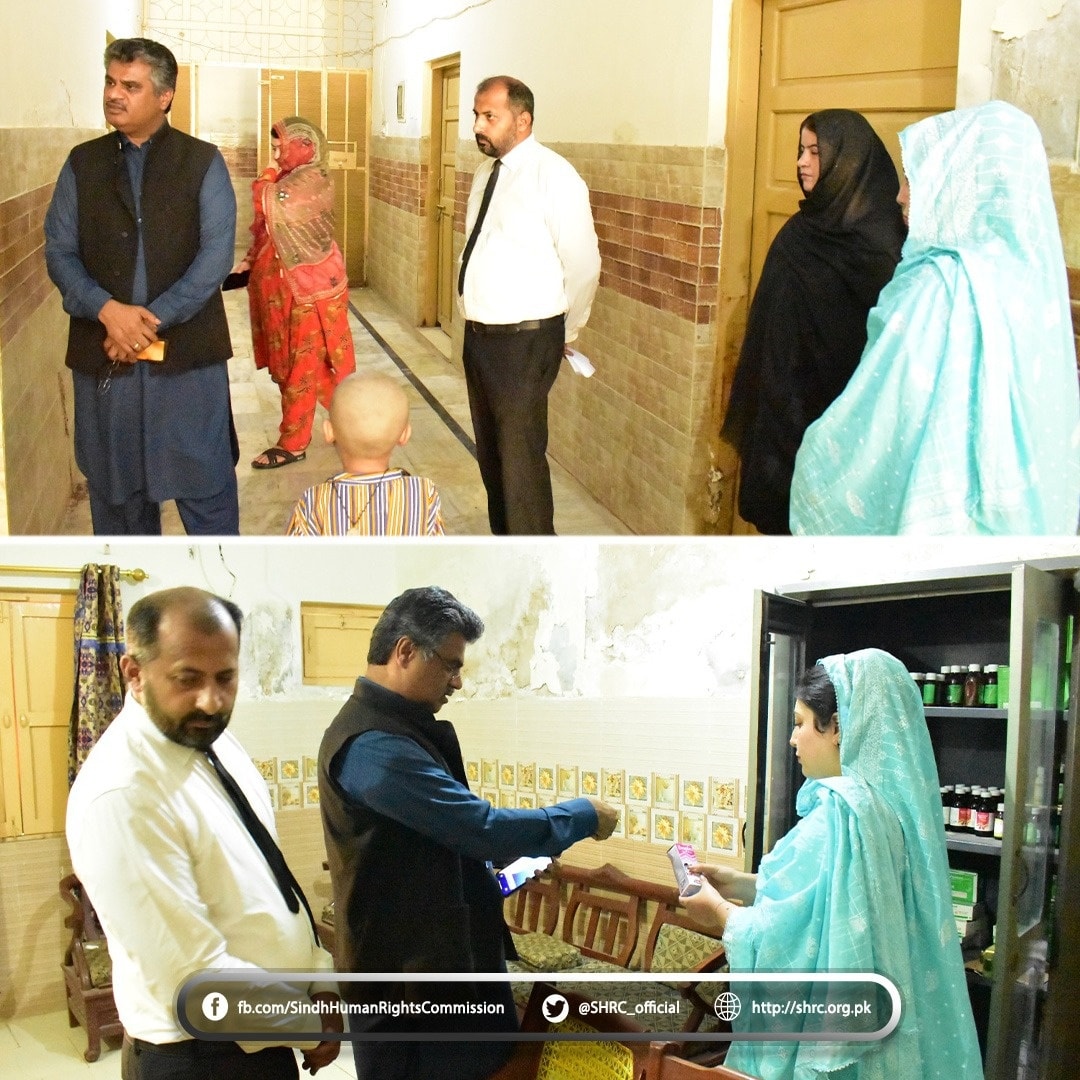 SHRC Chairperson Visits Darul Aman Sukkur