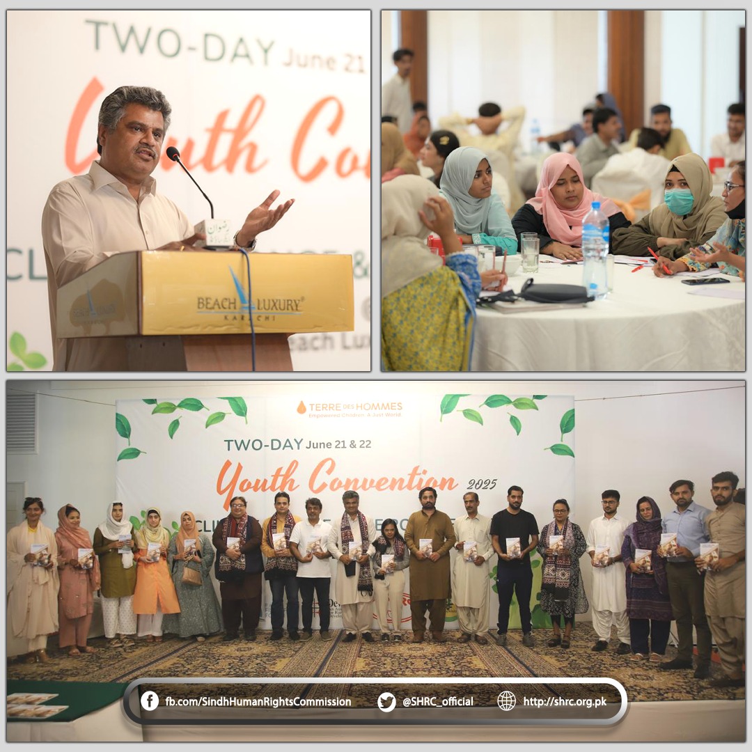 SHRC Chairperson Stresses Climate Justice for Children at Youth Convention