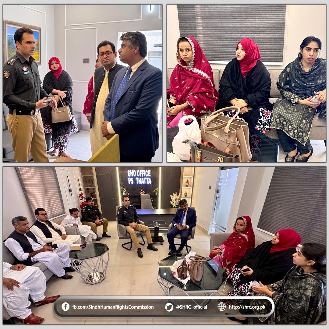 SHRC Chairperson Applauds Launch of Model Police Station in Thatta