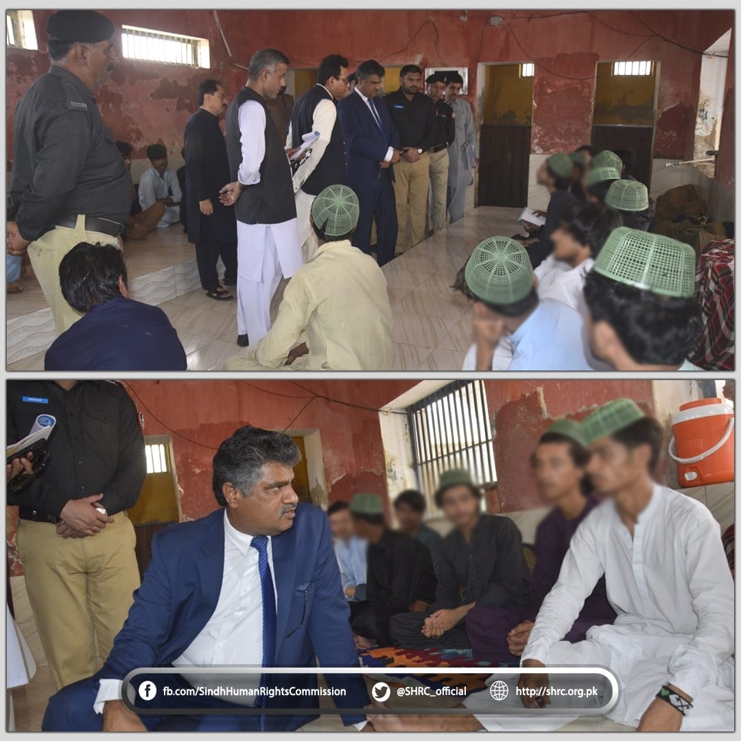 SHRC Chairperson Pays Official Visit to District Jail Badin