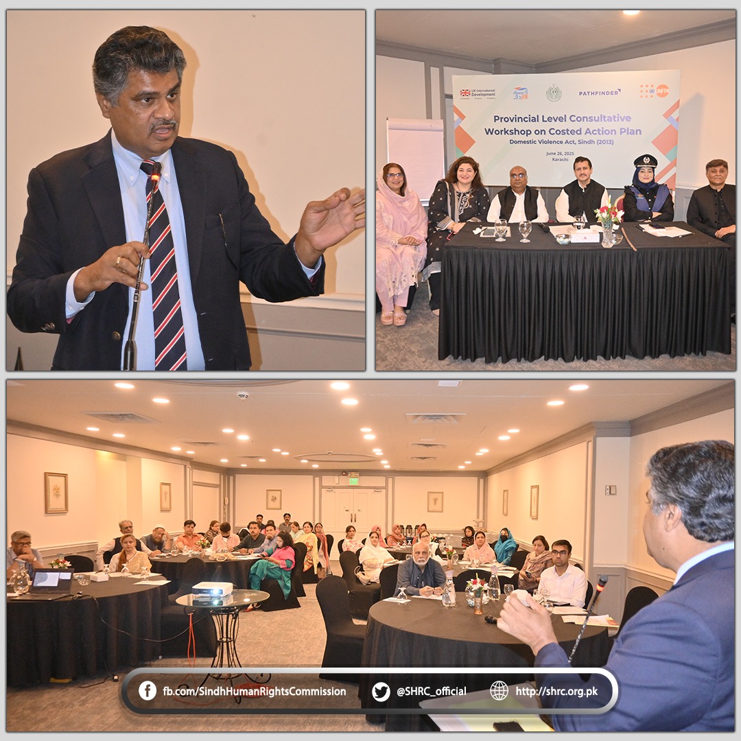 SHRC Chairperson speaks at provincial consultation on Costed Action Plan for Domestic Violence Act 2013