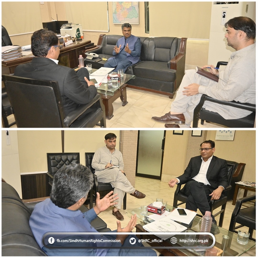 ChatGPT said:  SHRC Chairperson Meets NCRC Member to Address Child Rights Issues in Sindh