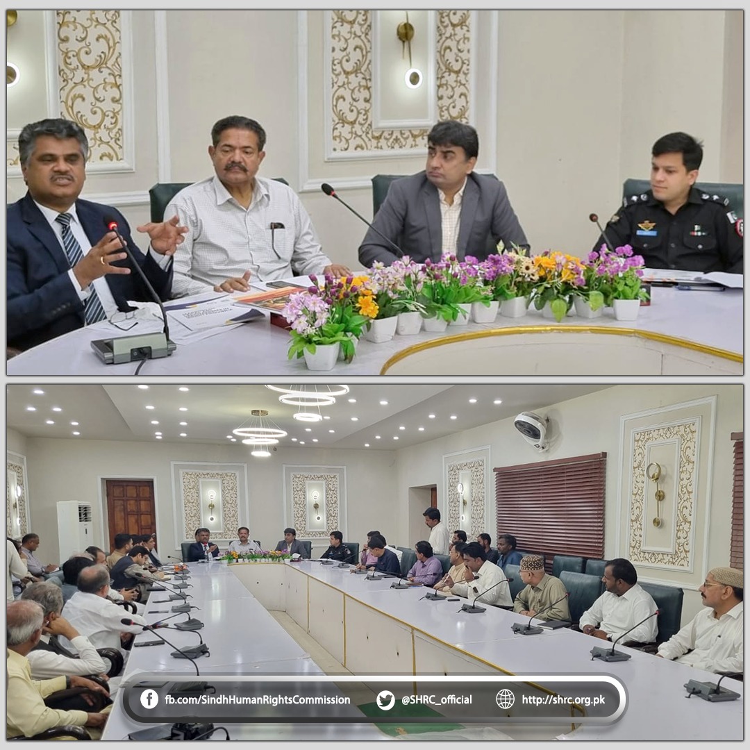 District-Level Multi-Stakeholder Meeting Held in Umerkot to Strengthen Human Rights Coordination