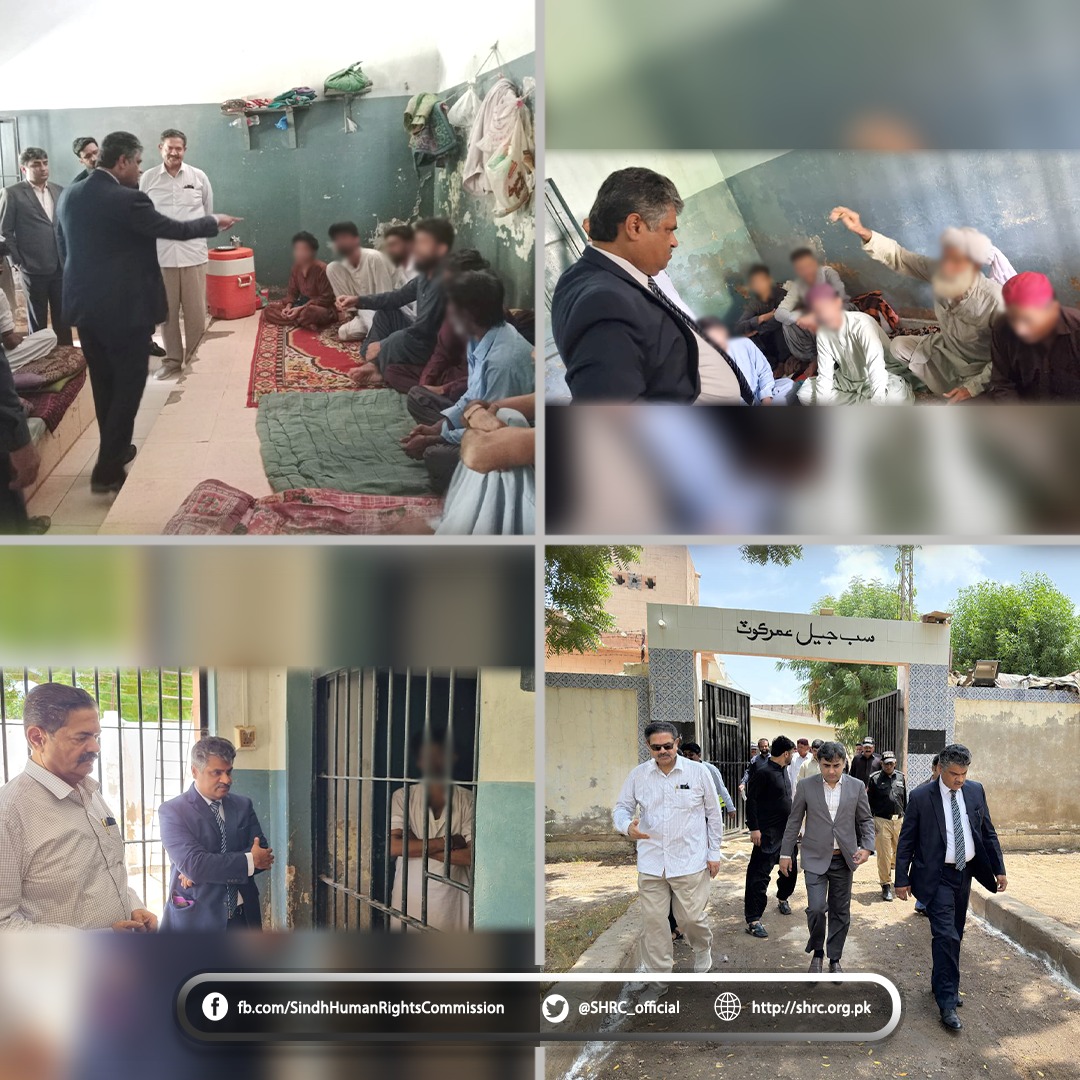 Special Assistant to CM and SHRC Chairperson Visit Umerkot Judicial Lockup to Assess Detention Conditions