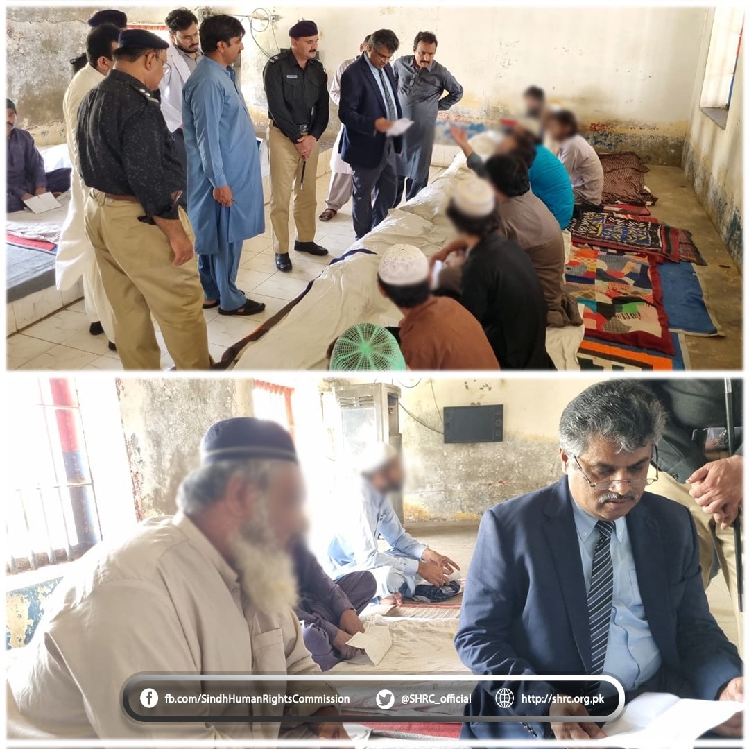 SHRC Chairperson Leads Inspection Visit to District Jail Sanghar to Review Inmate Rights and Prison Conditions